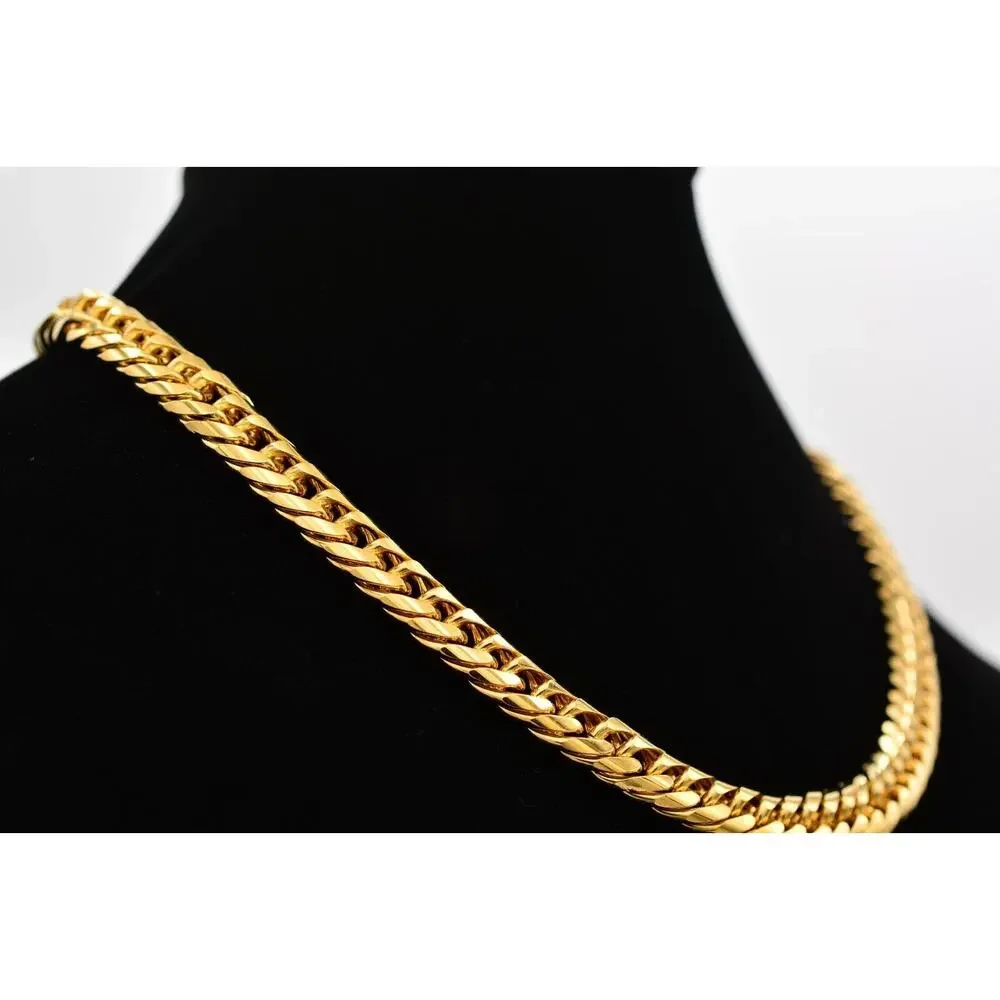 Vintage Cuban Chain Necklace 18
